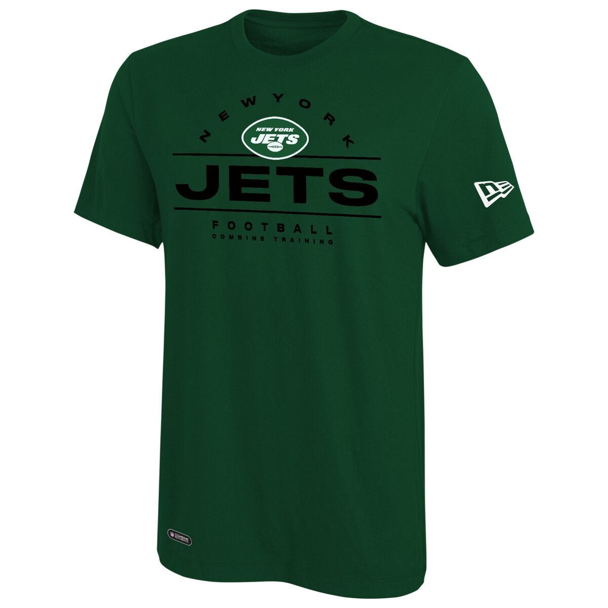 New York Jets Men’s New Era Blitz Lightning Dri-Tek Combine Training T-Shirt