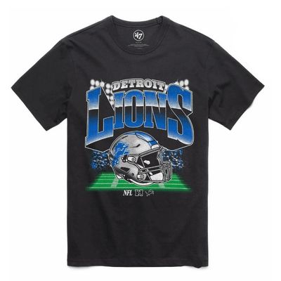 Detroit Lions Men’s Blindside Flint Black 47 Brand T-Shirt
