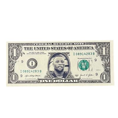 Saquon Barkley Famous Face Dollar Bill