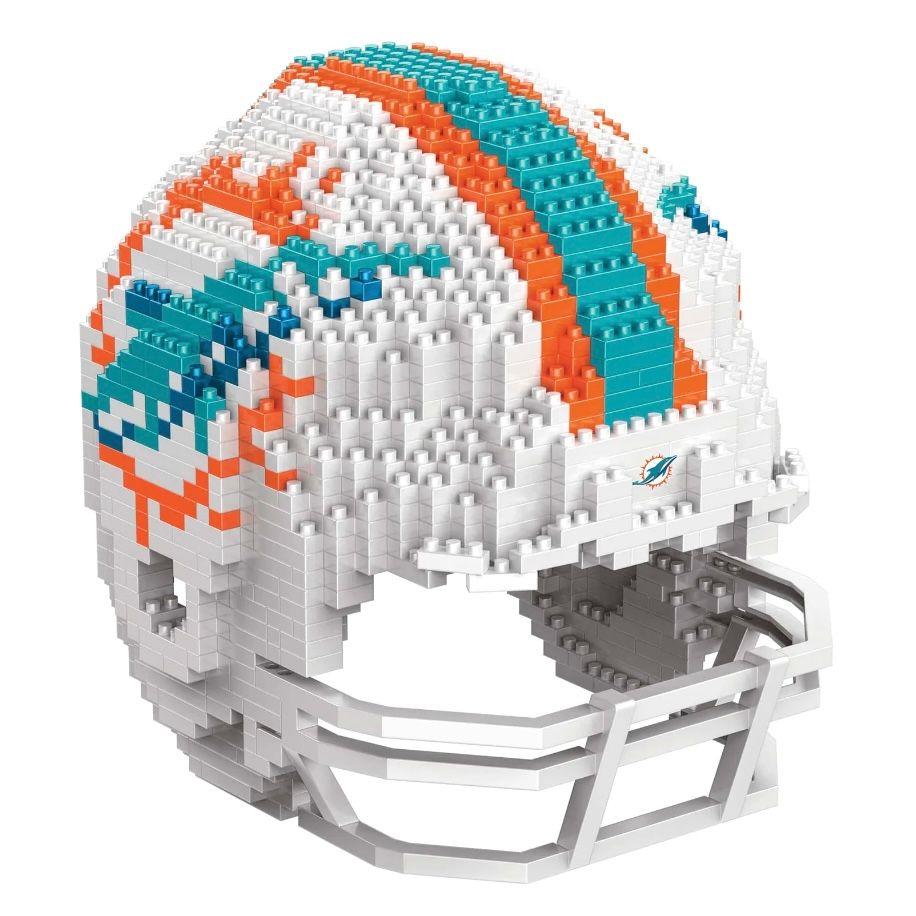 Miami Dolphins 3D Helmet Puzzle BRXLZ