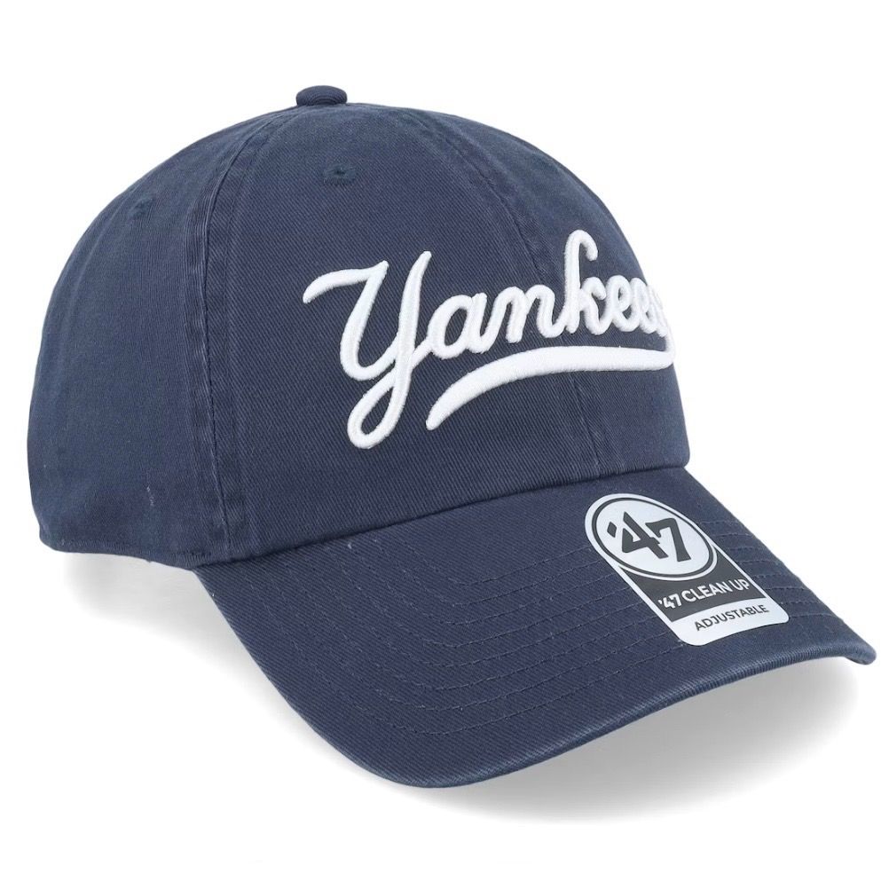 New York Yankees Men's 47 Brand Clean Up Adjustable Hat