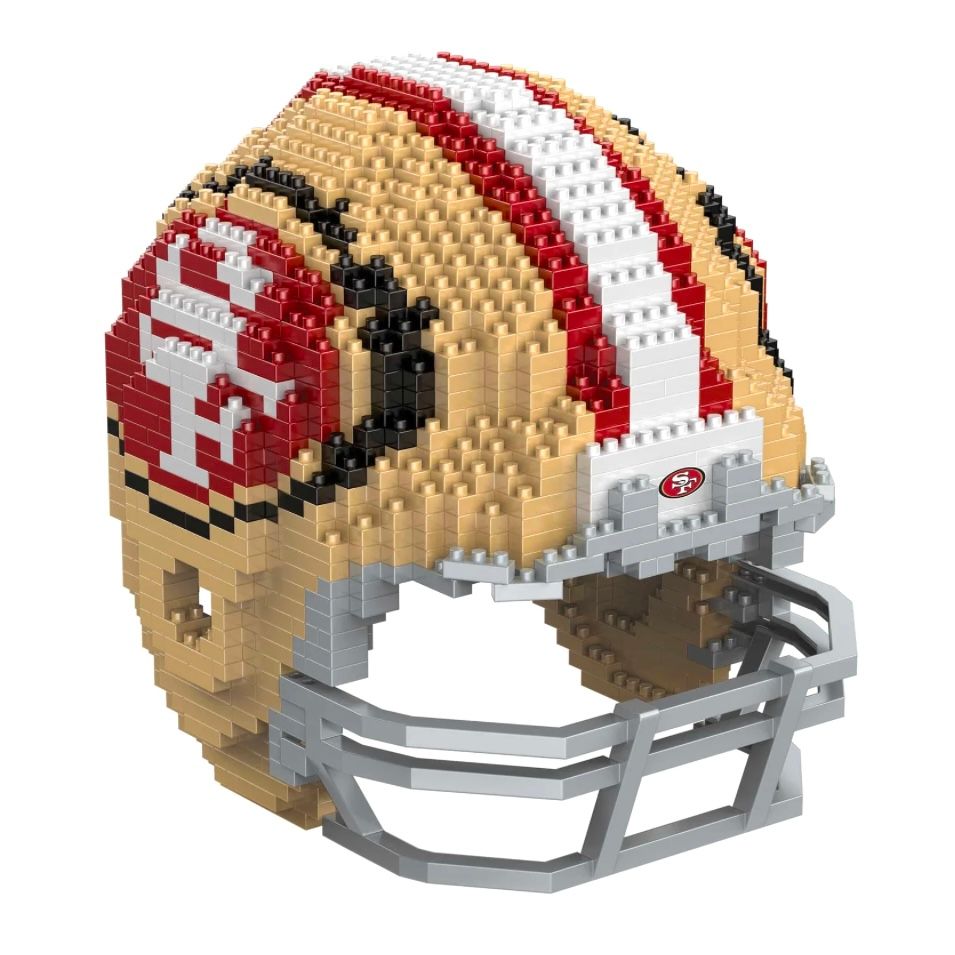 San Francisco 49ers 3D Helmet Puzzle BRXLZ