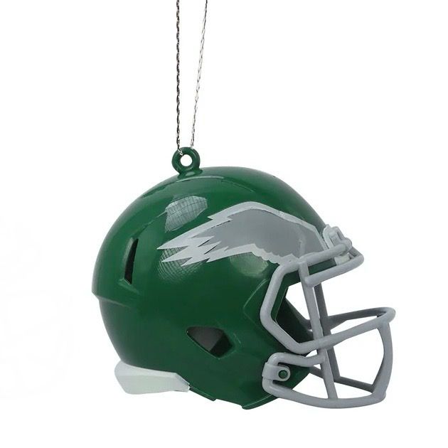 Philadelphia Eagles Retro Team Helmet Christmas Ornament