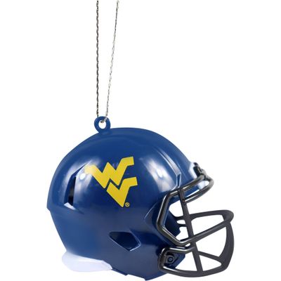 West Virginia Mountaineers Team Helmet Christmas Ornament