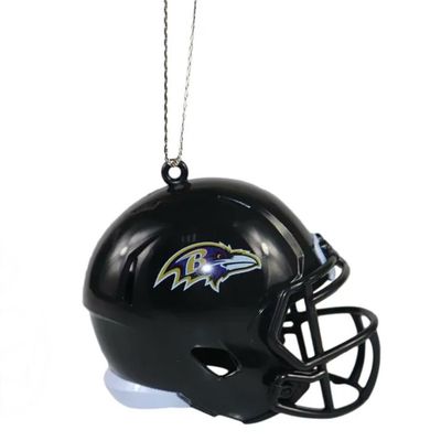 Baltimore Ravens Team Helmet Christmas Ornament