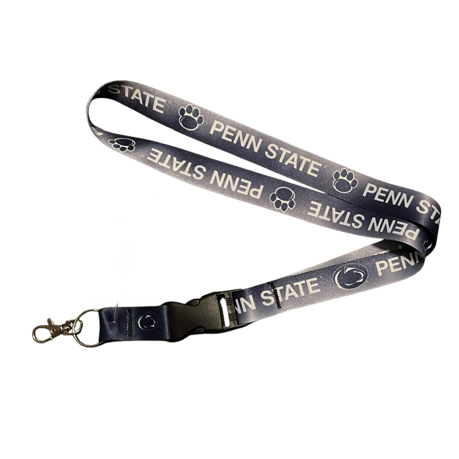 Penn State Nittany Lions Black 1" Lanyard