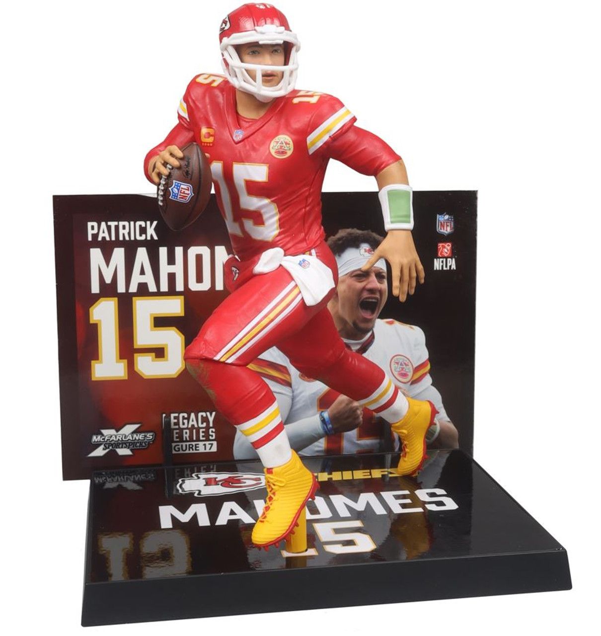 Kansas City Chiefs Patrick Mahomes Red Jersey NFL McFarlane Legacy Series Figure 17