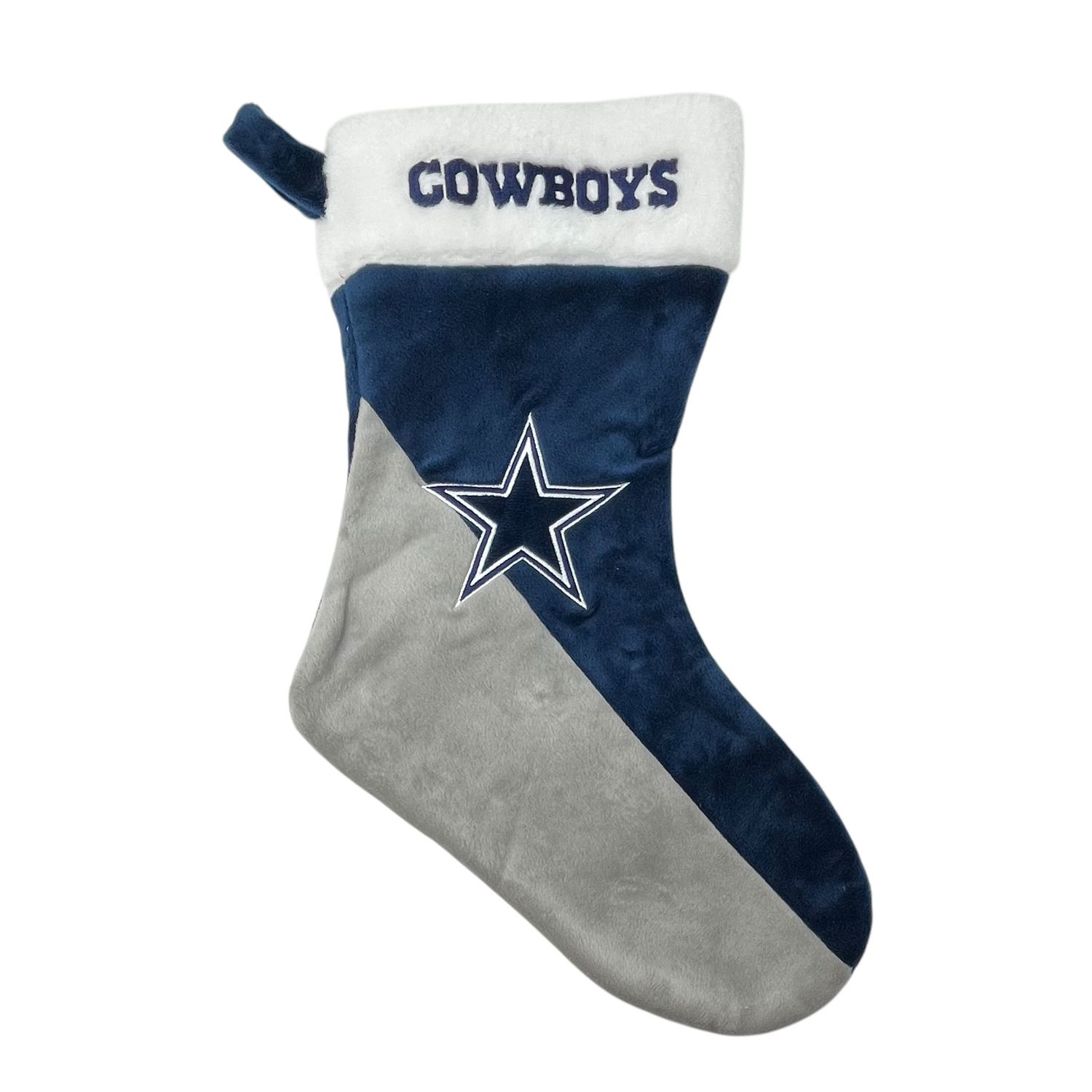 Dallas Cowboys Split Christmas Stocking