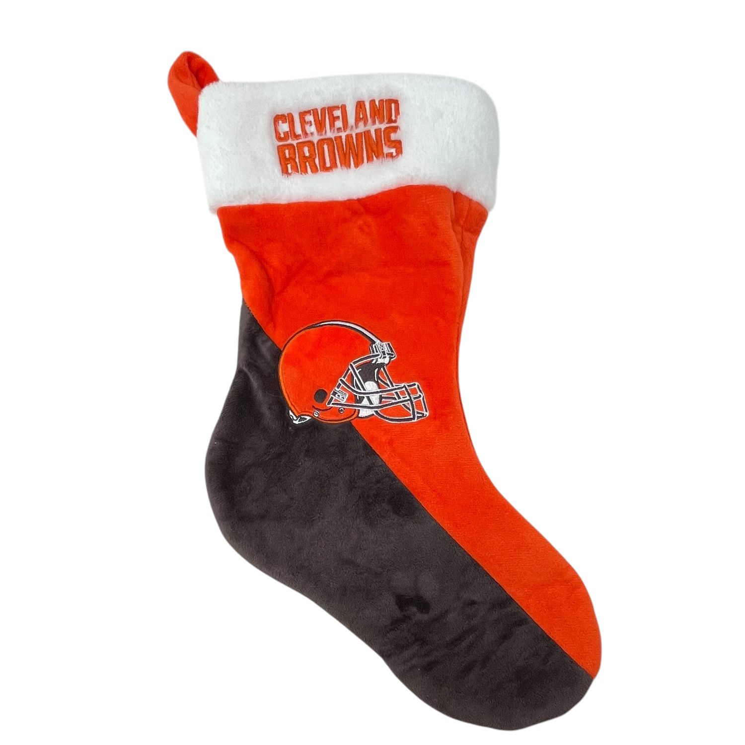 Cleveland Browns Split Christmas Stocking