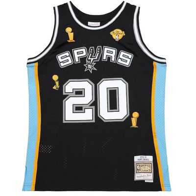 San Antonio Spurs Manu Ginobili 2002-2018 Retirement Mitchell & Ness Men’s Swingman Jersey