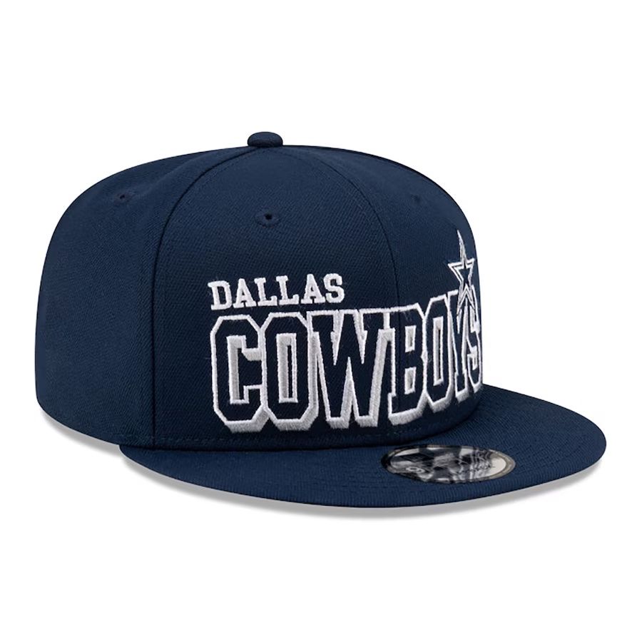 Dallas Cowboys Men’s Navy Gameday New Era 9Fifty Snapback Hat