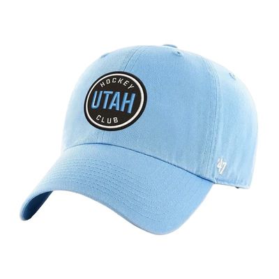 Utah Hockey Club Men’s Blue 47 Brand Clean Up Adjustable Hat