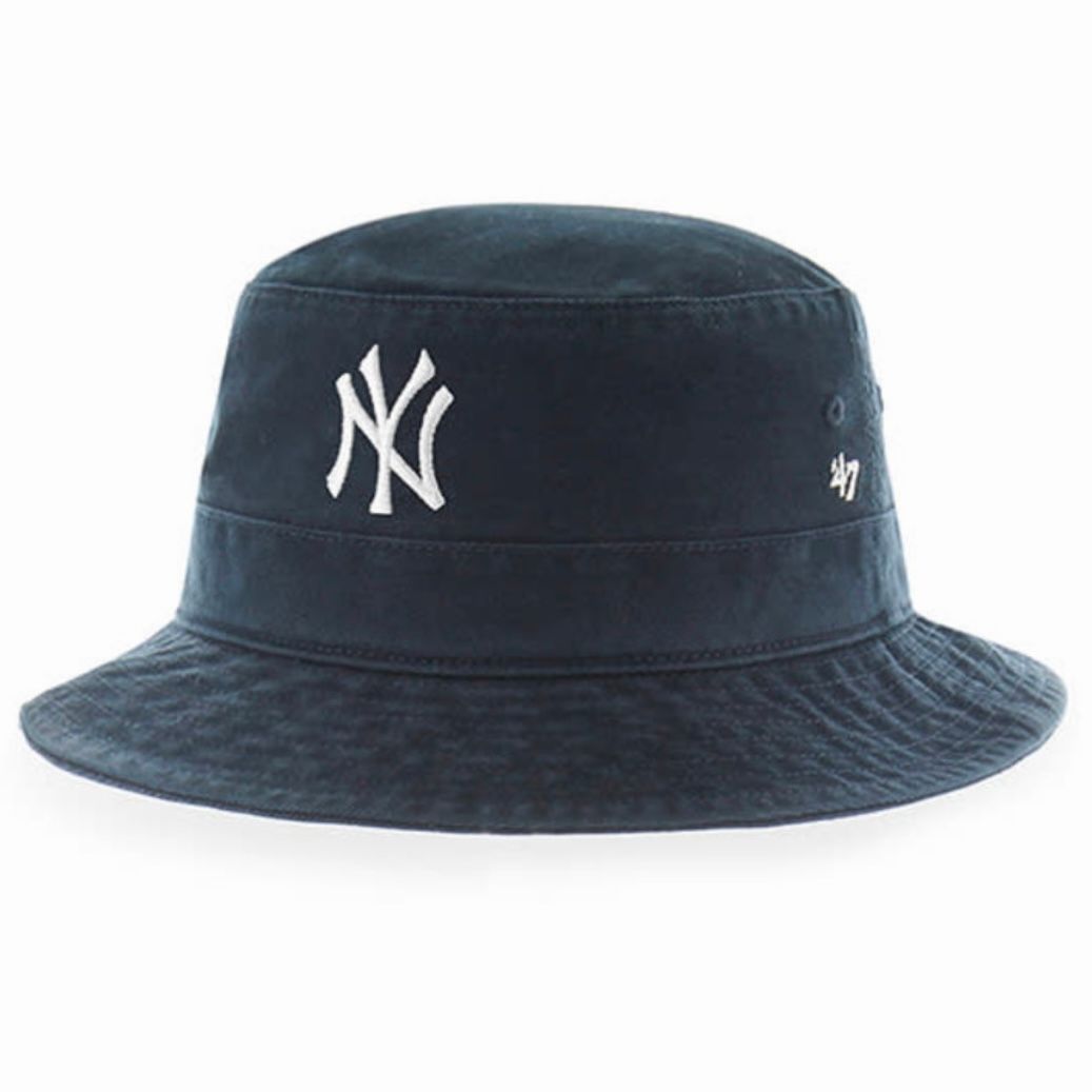 New York Yankees Men's 47 Brand Navy Bucket Hat