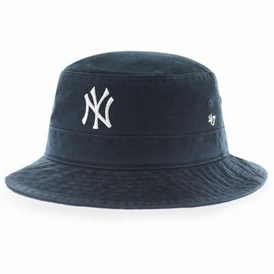 New York Yankees Men's 47 Brand Navy Bucket Hat New York Yankees Men's 47 Brand Navy Bucket Hat