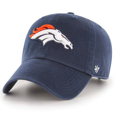 Denver Broncos Youth 47 Brand Clean Up Adjustable Hat