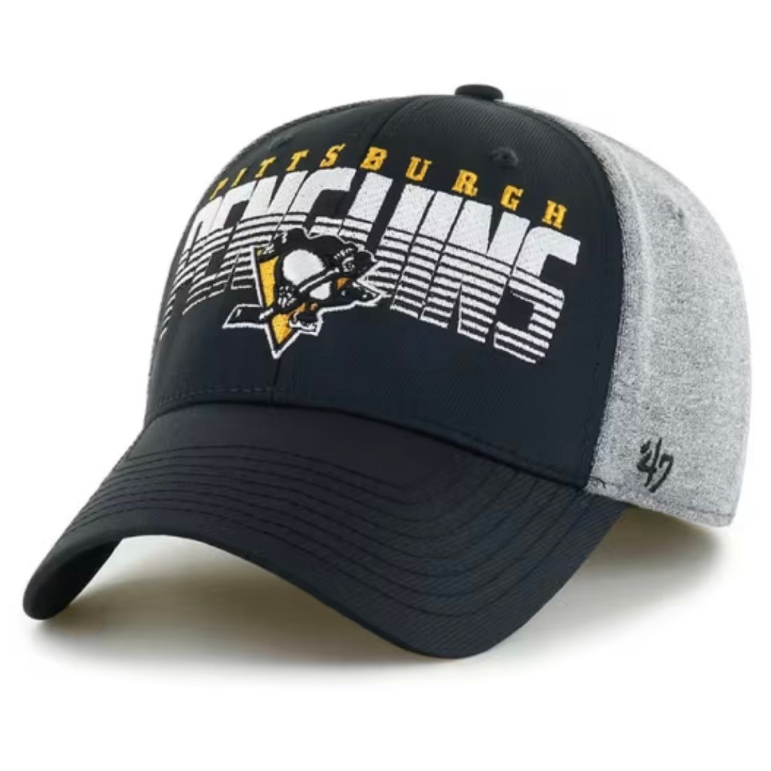 Pittsburgh Penguins Men’s 47 Brand Contender Stretch Fit Hat