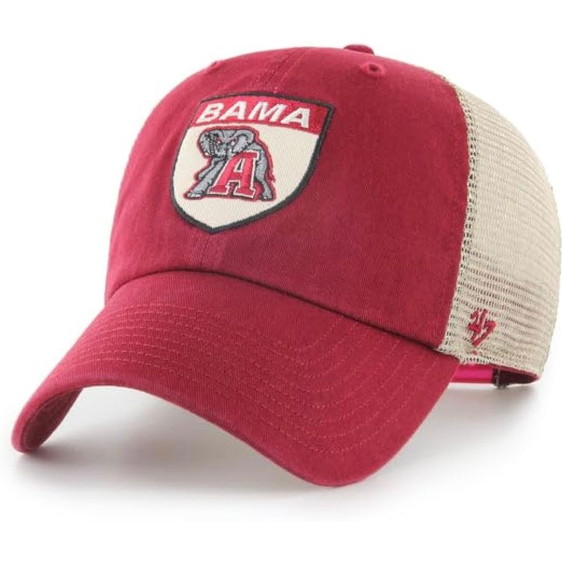 Alabama Crimson Tide Men’s 47 Mesh Clean Up Adjustable Hat