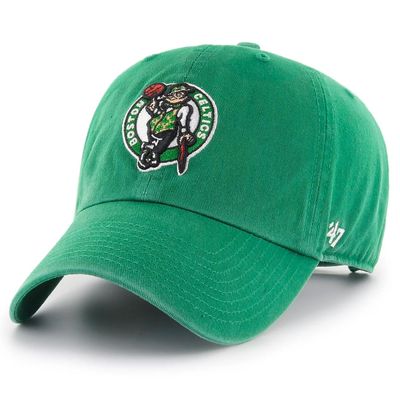 Boston Celtics Men’s Green 47 Brand Clean Up Adjustable Hat