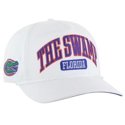 Florida Gators Men’s White The Swamp 47 Hitch Snapback Hat