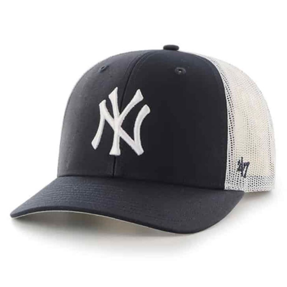 New York Yankees Men's 47 Vintage Navy Adjustable Trucker Hat
