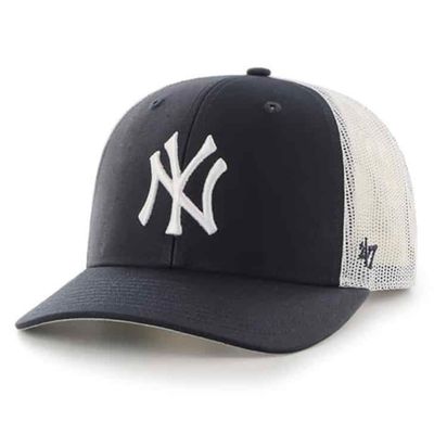 New York Yankees Men's 47 Vintage Navy Adjustable Trucker Hat