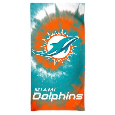 Miami Dolphins Tie Dye Beach Towel Miami Dolphins Tie Dye Beach Towel