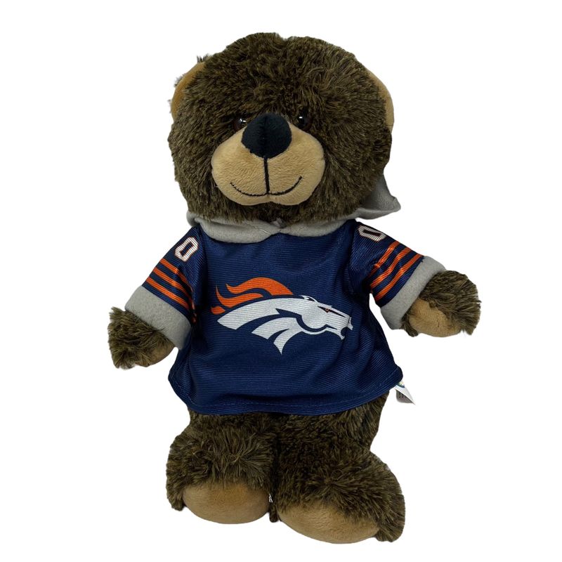 Denver Broncos 12” Hoodie Teddy Bear