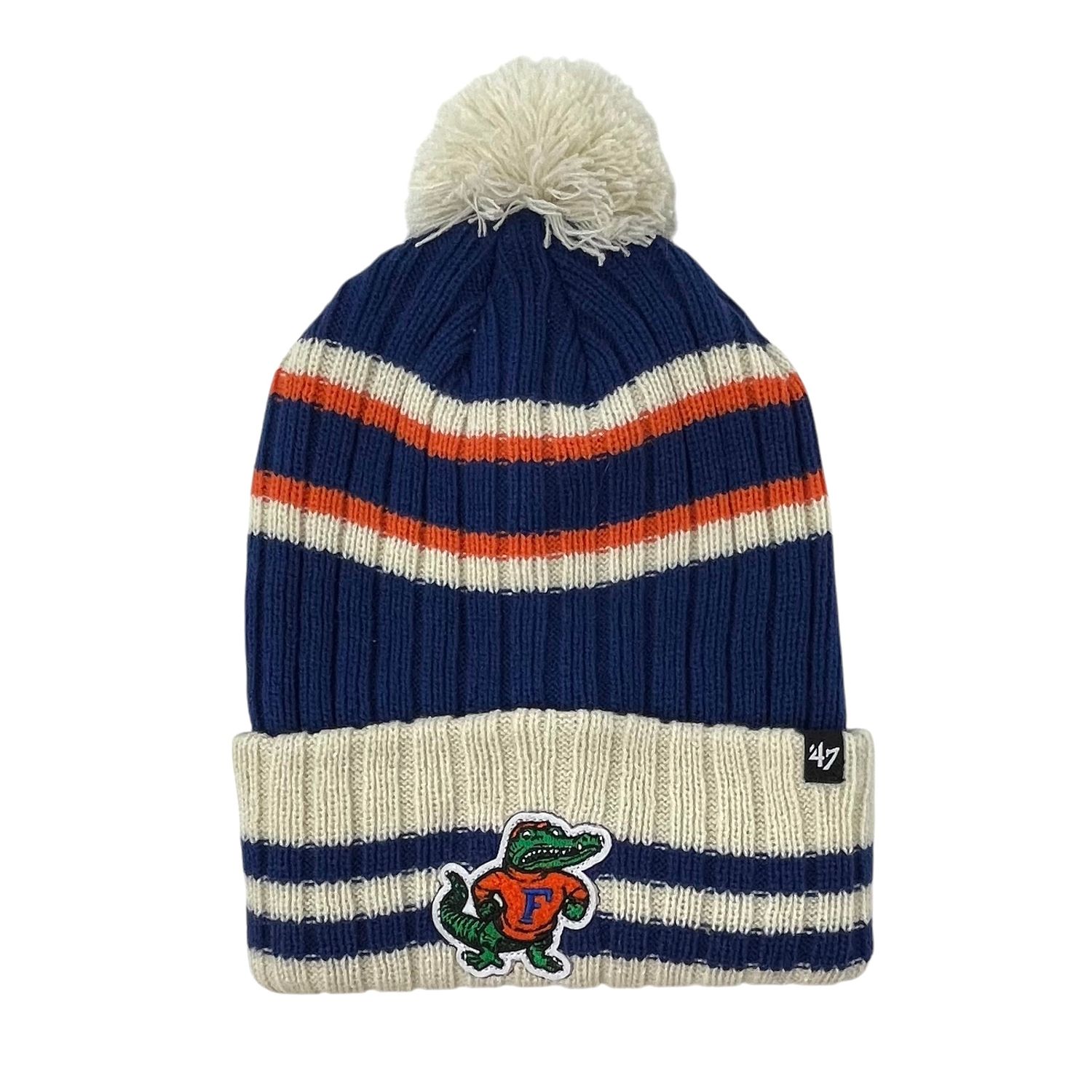 Florida Gators Men’s 47 Vintage Cuffed Pom Knit Hat