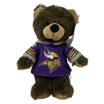 Minnesota Vikings 12” Hoodie Teddy Bear