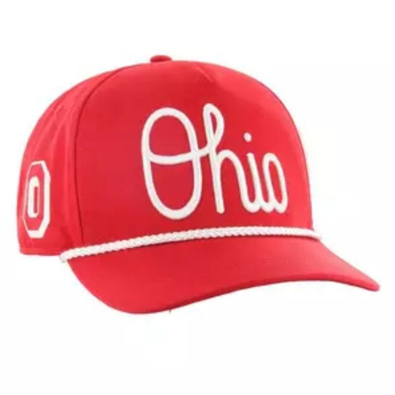 Ohio State Buckeyes Men’s Red Local 47 Hitch Adjustable Hat