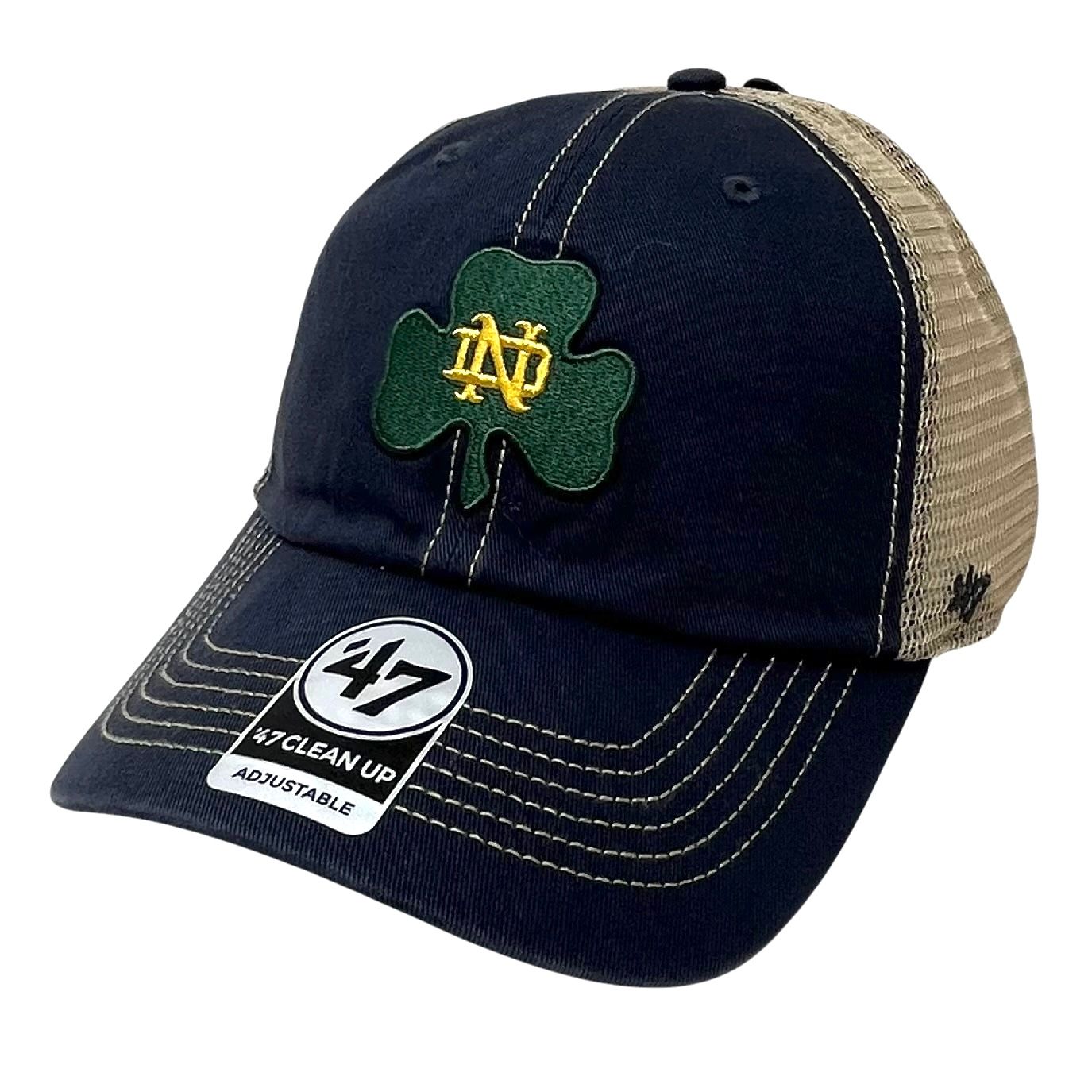 Notre Dame Fighting Irish Men’s Trawler 47 Brand Clean Up Adjustable Hat