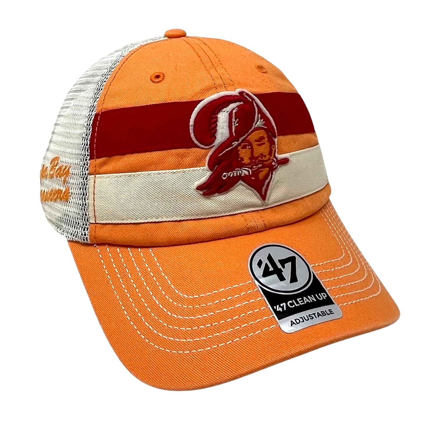 Tampa Bay Buccaneers Men’s Historic Mango 47 Clean Up Adjustable Hat