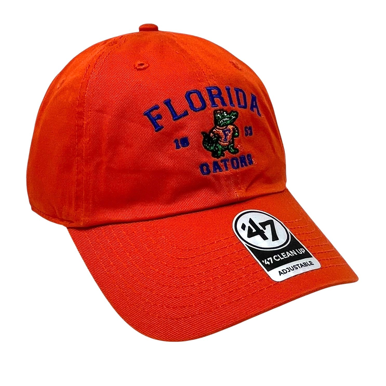Florida Gators Men’s Orange 47 Brand Clean Up Adjustable Hat