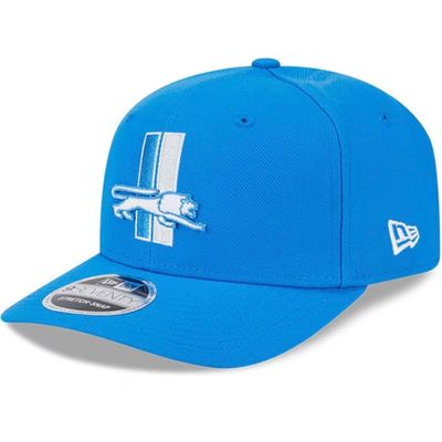 Detroit Lions Men's Blue Historic New Era NFL 9Seventy Stretch-Snap Hat