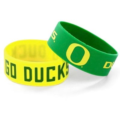 Oregon Ducks Rubber Bulk Wrist Bands