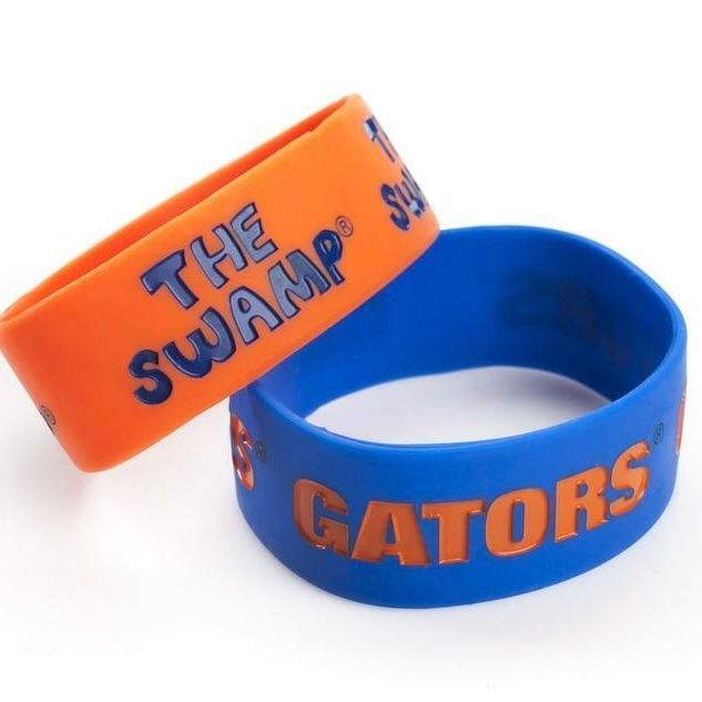 Florida Gators Rubber Bulk Wrist Bands