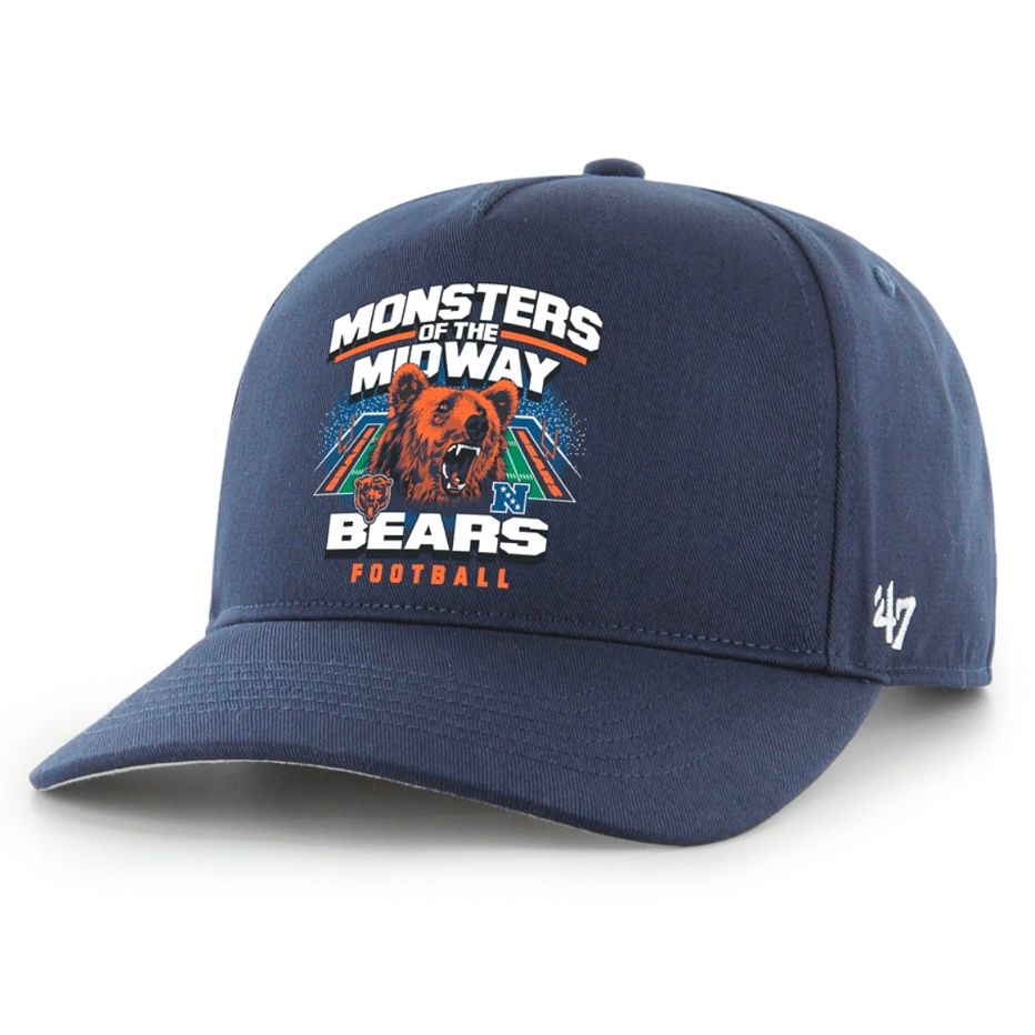 Chicago Bears Men’s Navy Monster of Midway 47 Hitch Snapback Hat