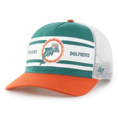 Miami Dolphins Men’s Historic Tailgate Teal 47 Hitch Snapback Hat