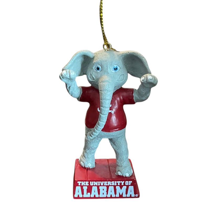 Alabama Crimson Tide Mascot Statue Christmas Ornament
