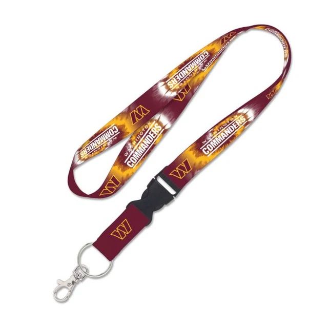 Washington Commanders Tie Dye 1" Lanyard