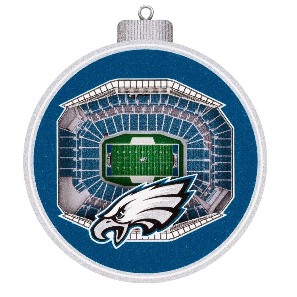 Philadelphia Eagles 3D Stadium View Ornament