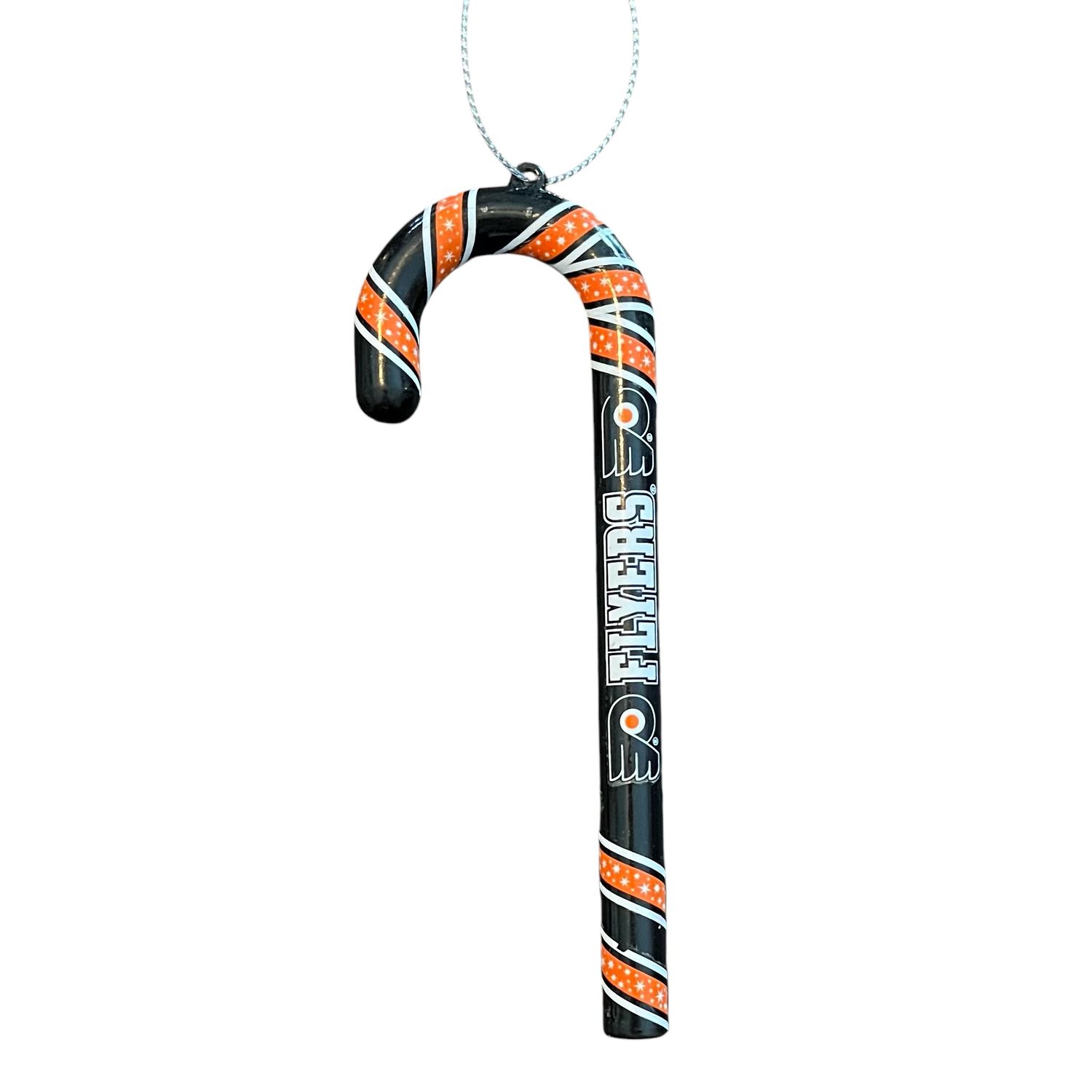 Philadelphia Flyers Candy Cane Ornaments