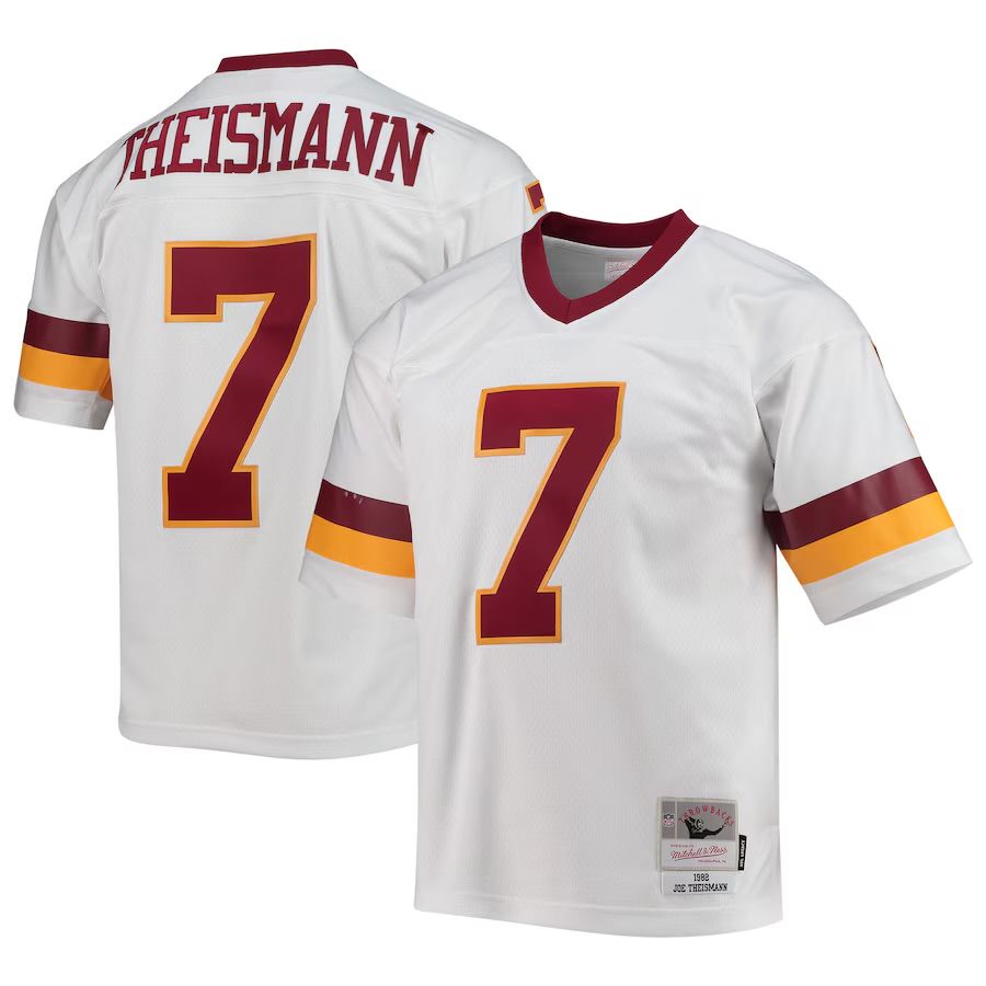 Washington Redskins Joe Theismann 1982 White Mitchell & Ness Men's Legacy Jersey