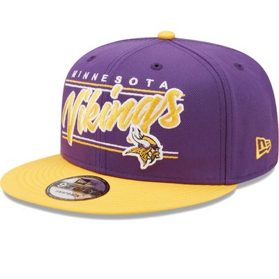 Minnesota Vikings Men’s Team Script New Era 9Fifty Snapback Hat