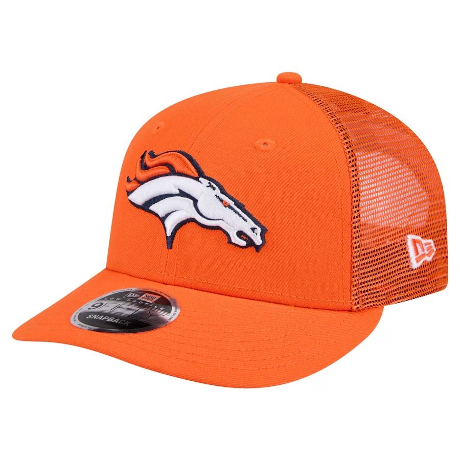 Denver Broncos Men’s Orange Historic New Era Low Profile 9Fifty Snapback Hat