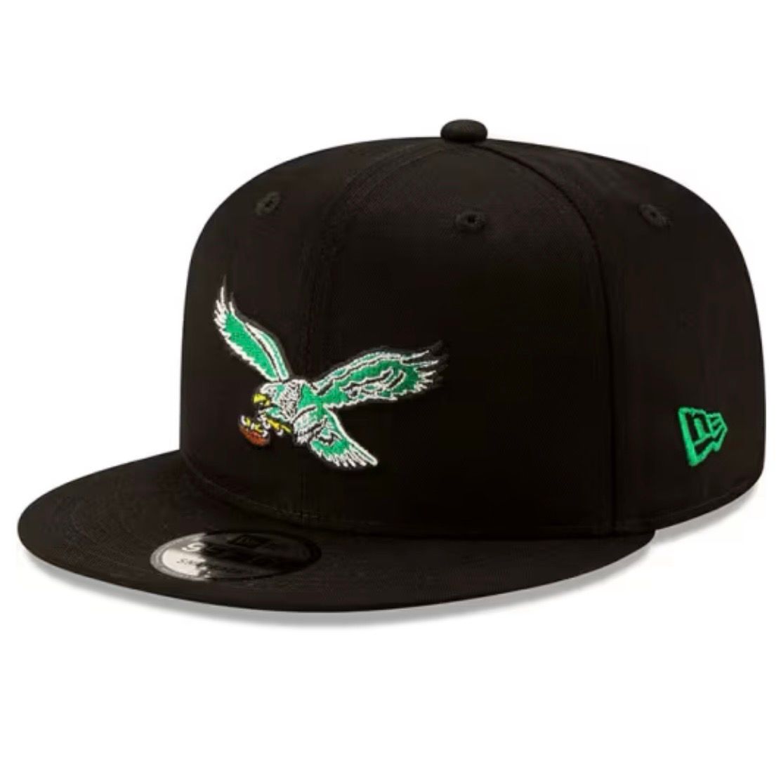 Philadelphia Eagles Men’s Black Basic New Era 9Fifty Snapback Hat
