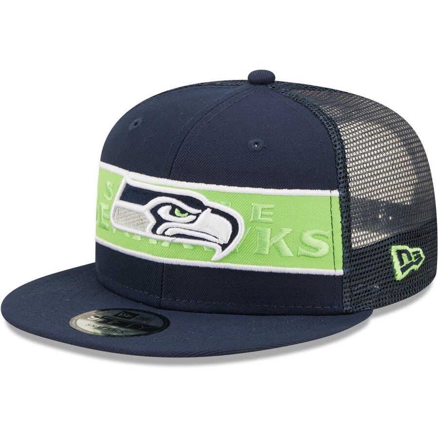 Seattle Seahawks Men's Tonal Band New Era 9Fifty Snapback Hat