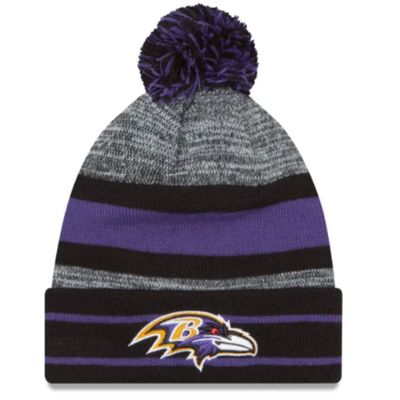 Baltimore Ravens Men’s New Era Cuffed Pom Knit Hat