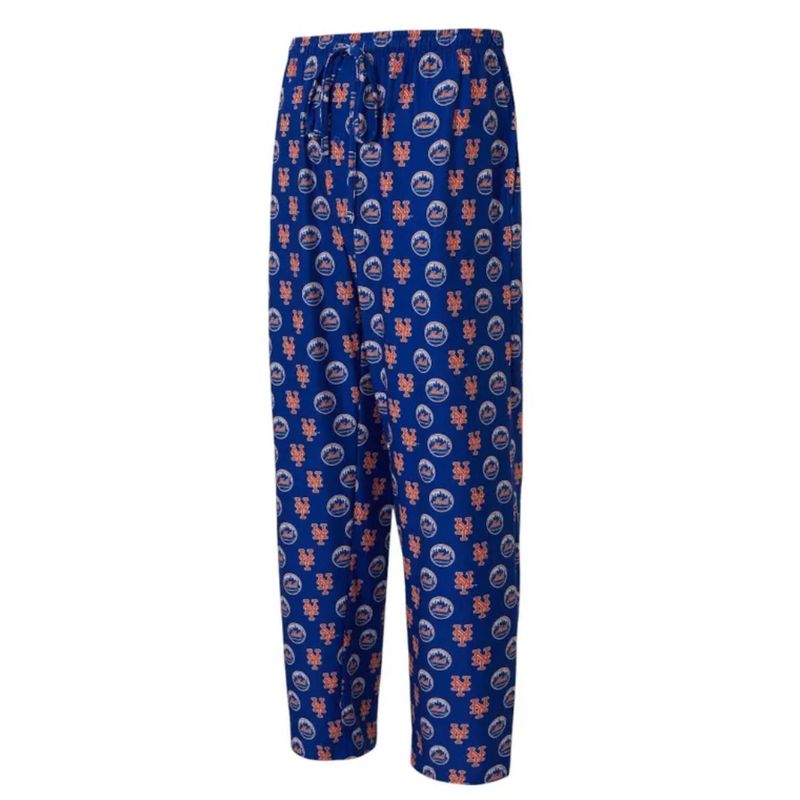 New York Mets Men's Gauge Knit Pajama Pants