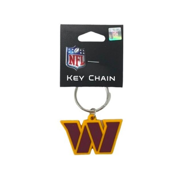 Washington Commanders Flex Rubber Keychain